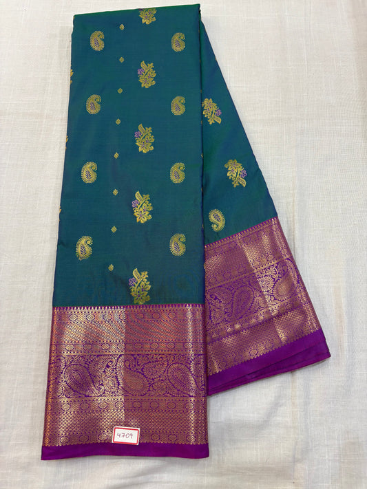 Semi Kanchi Butta Sarees