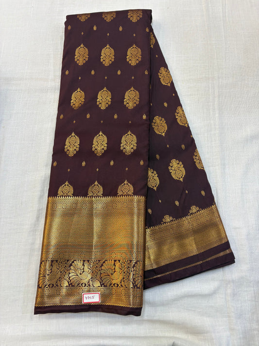 Semi Kanchi Butta Sarees