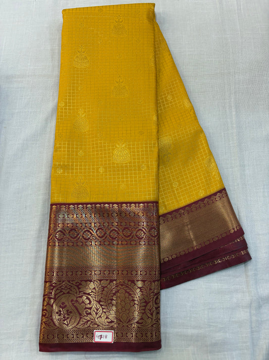 Semi Kanchi Butta Sarees