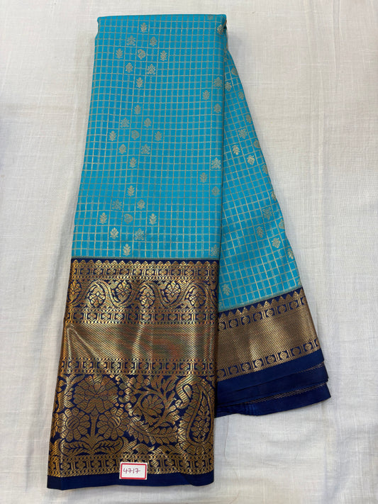 Semi Kanchi Butta Sarees