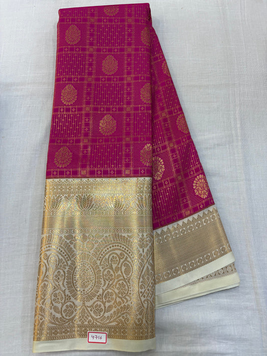 Semi Kanchi Butta Sarees