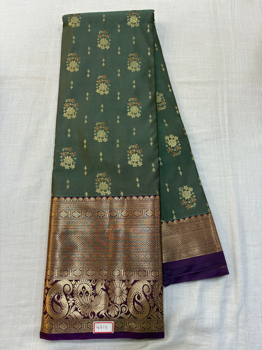 Semi Kanchi Butta Sarees