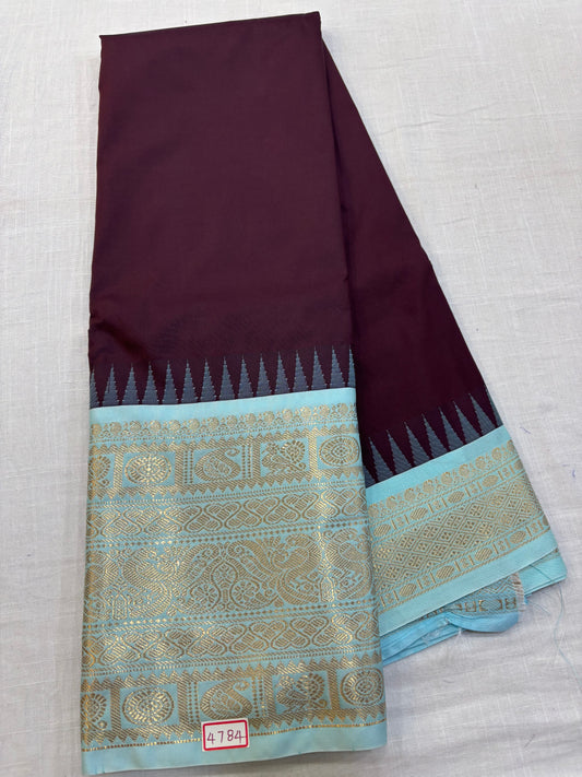 Semi Gadwal Silk Saree