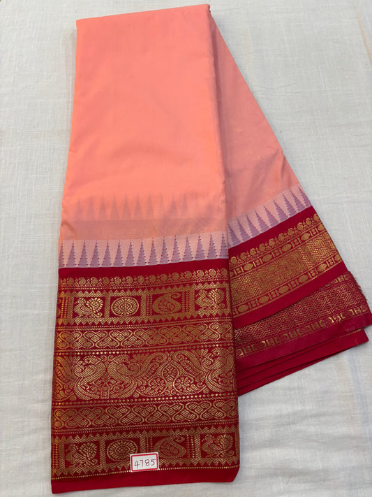 Semi Gadwal Silk Saree