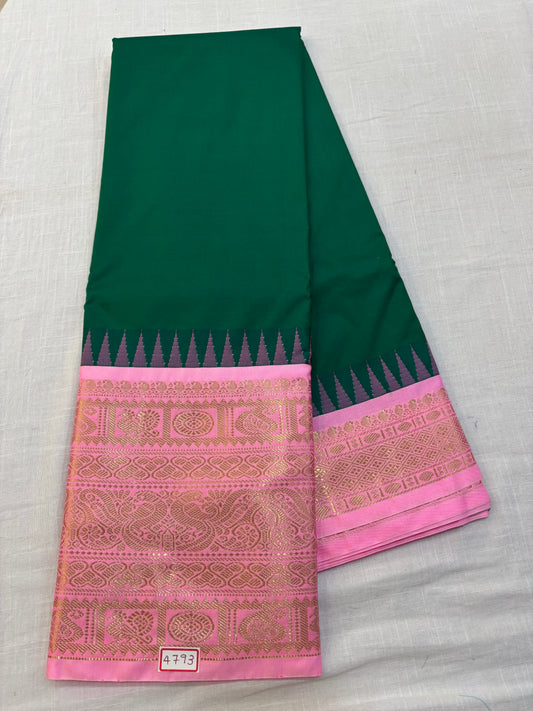 Semi Gadwal Silk Saree