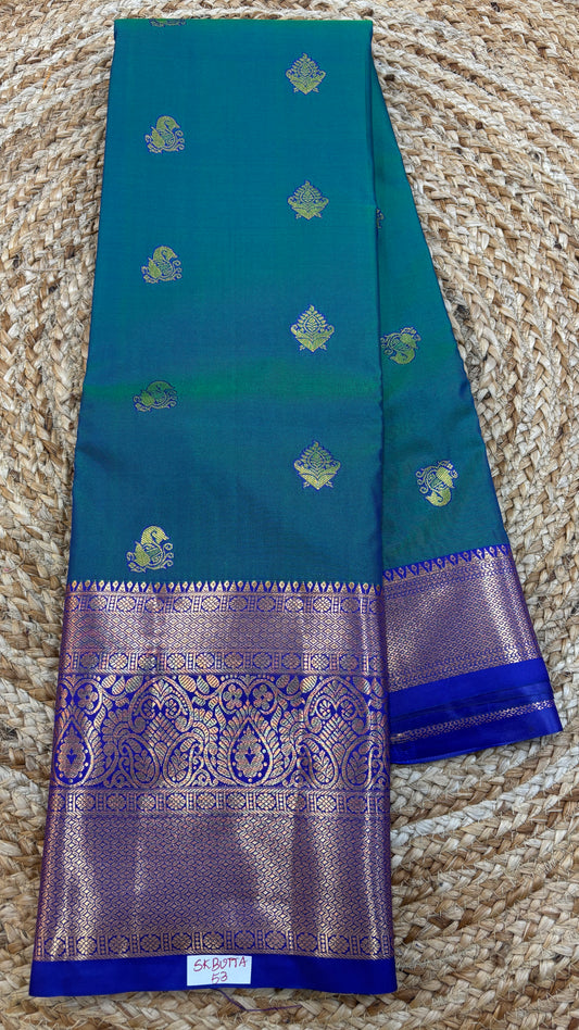Semi Kanchi Butta Sarees