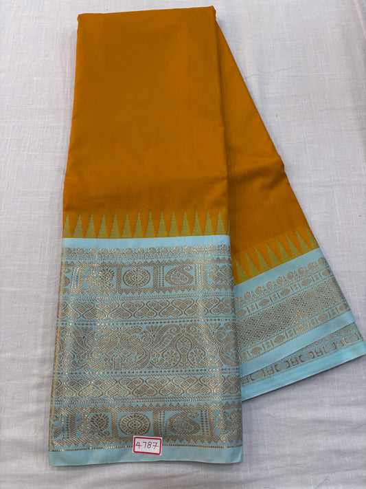 Semi Gadwal Silk Saree