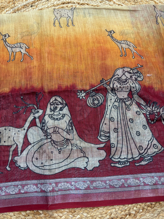 Linen Kota Kalamkari-15