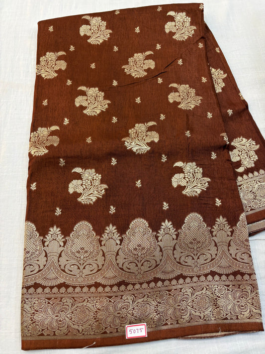 Russian Crepe saree
