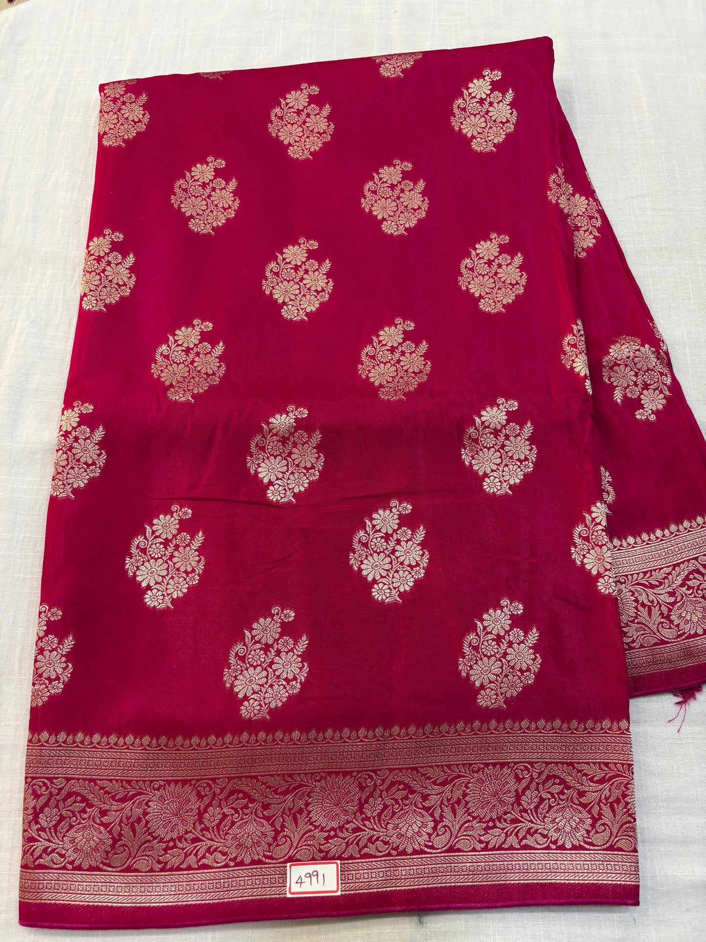Russian Crepe saree