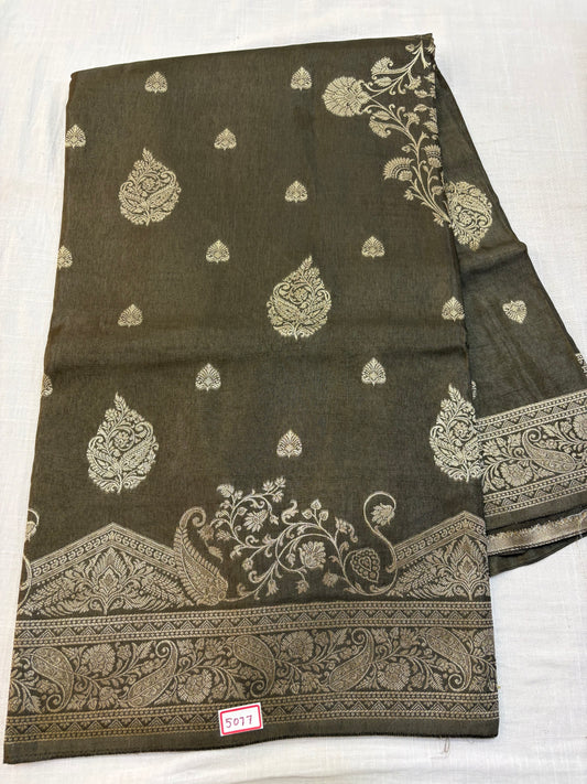 Russian Crepe saree