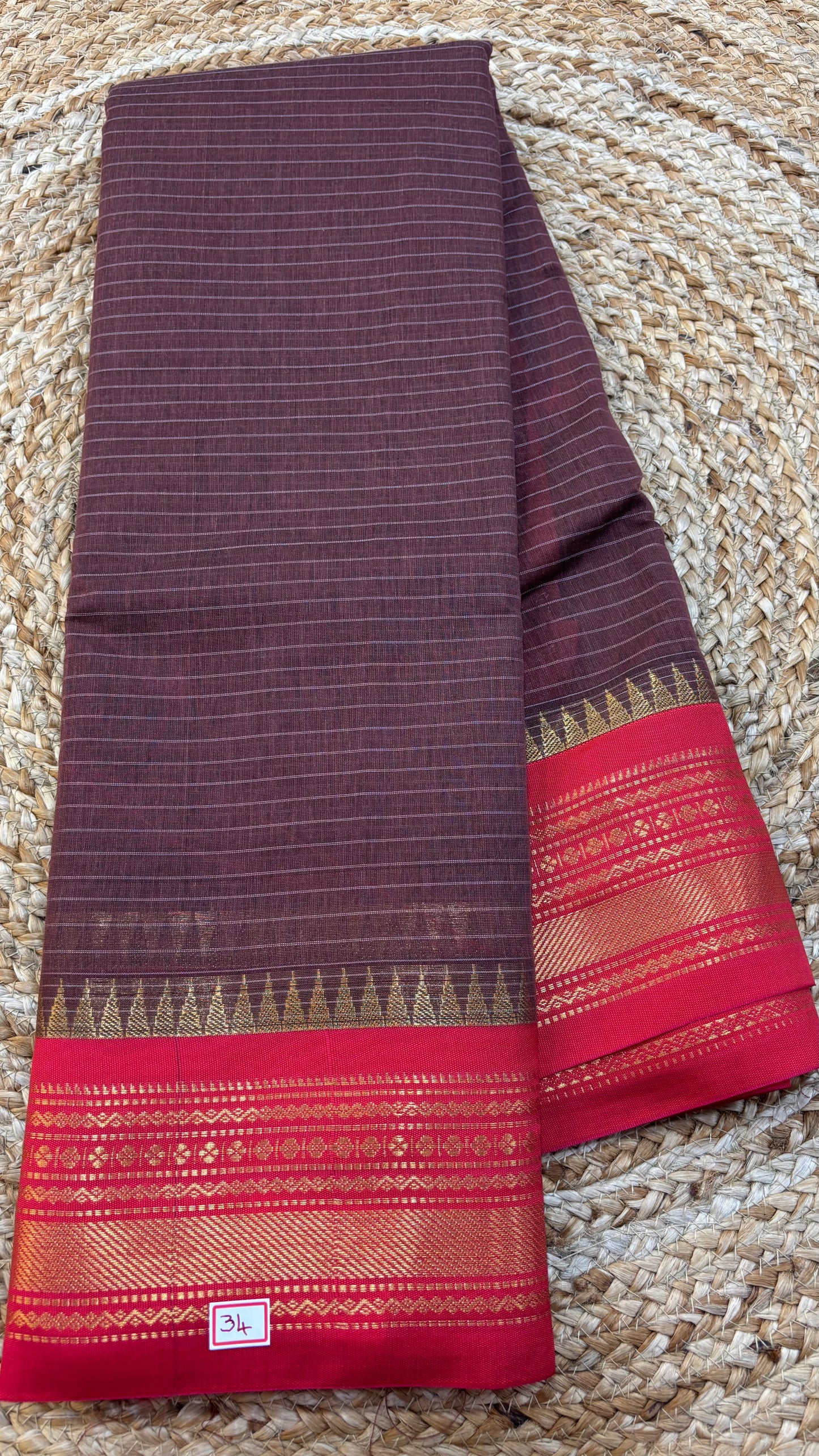 Gadwal Cotton Saree