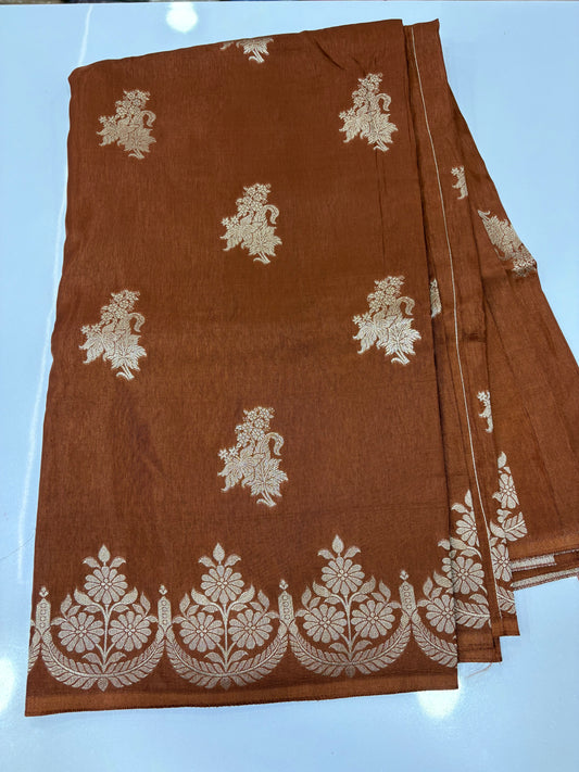 Russian Crepe saree