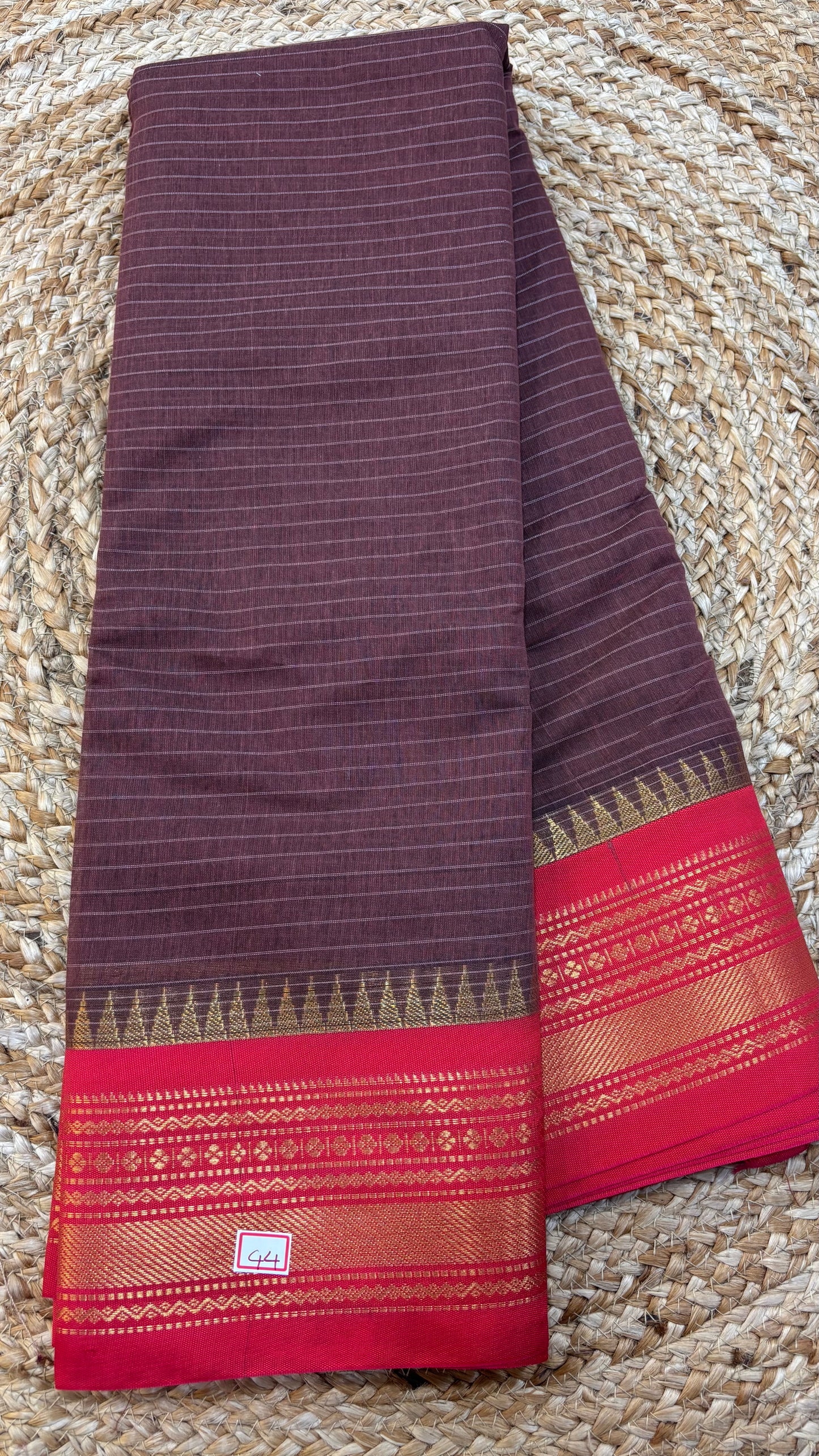 Gadwal Cotton Saree