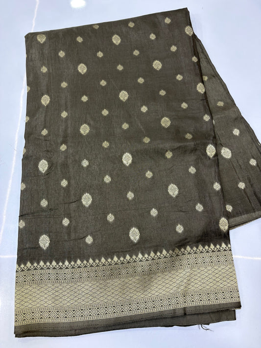 Russian Crepe saree