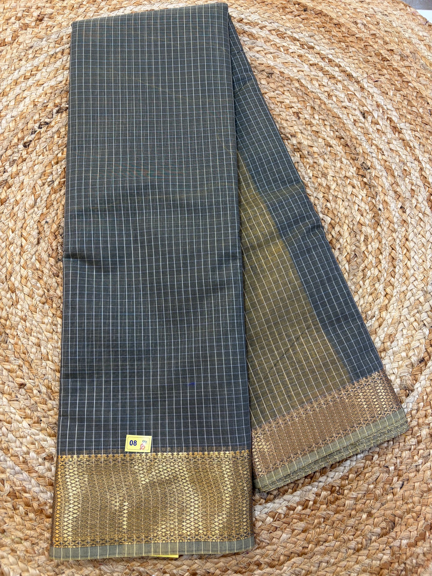 Gadwal Cotton Saree B8
