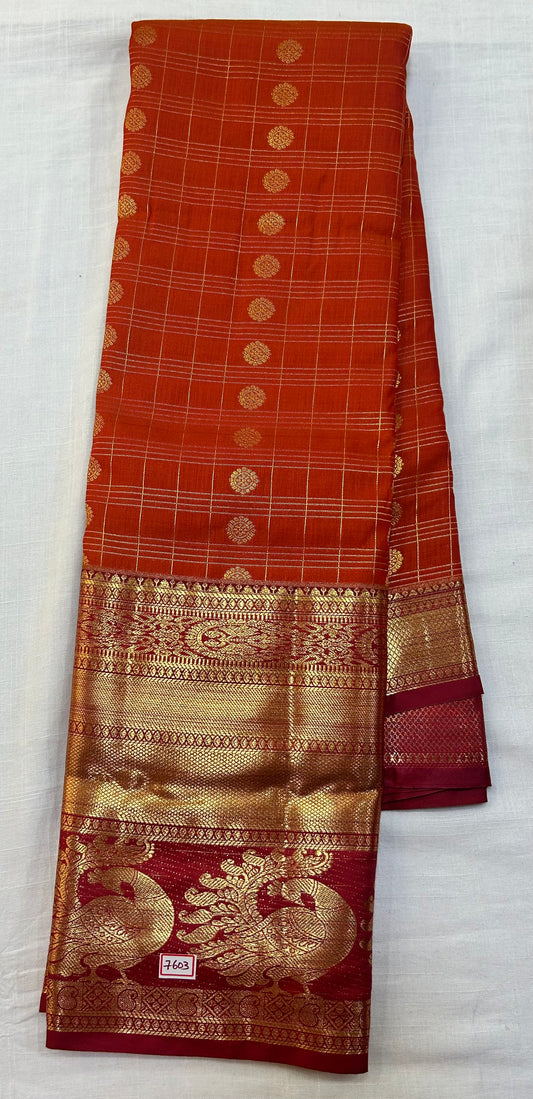 Semi Kanchi pattu sarees