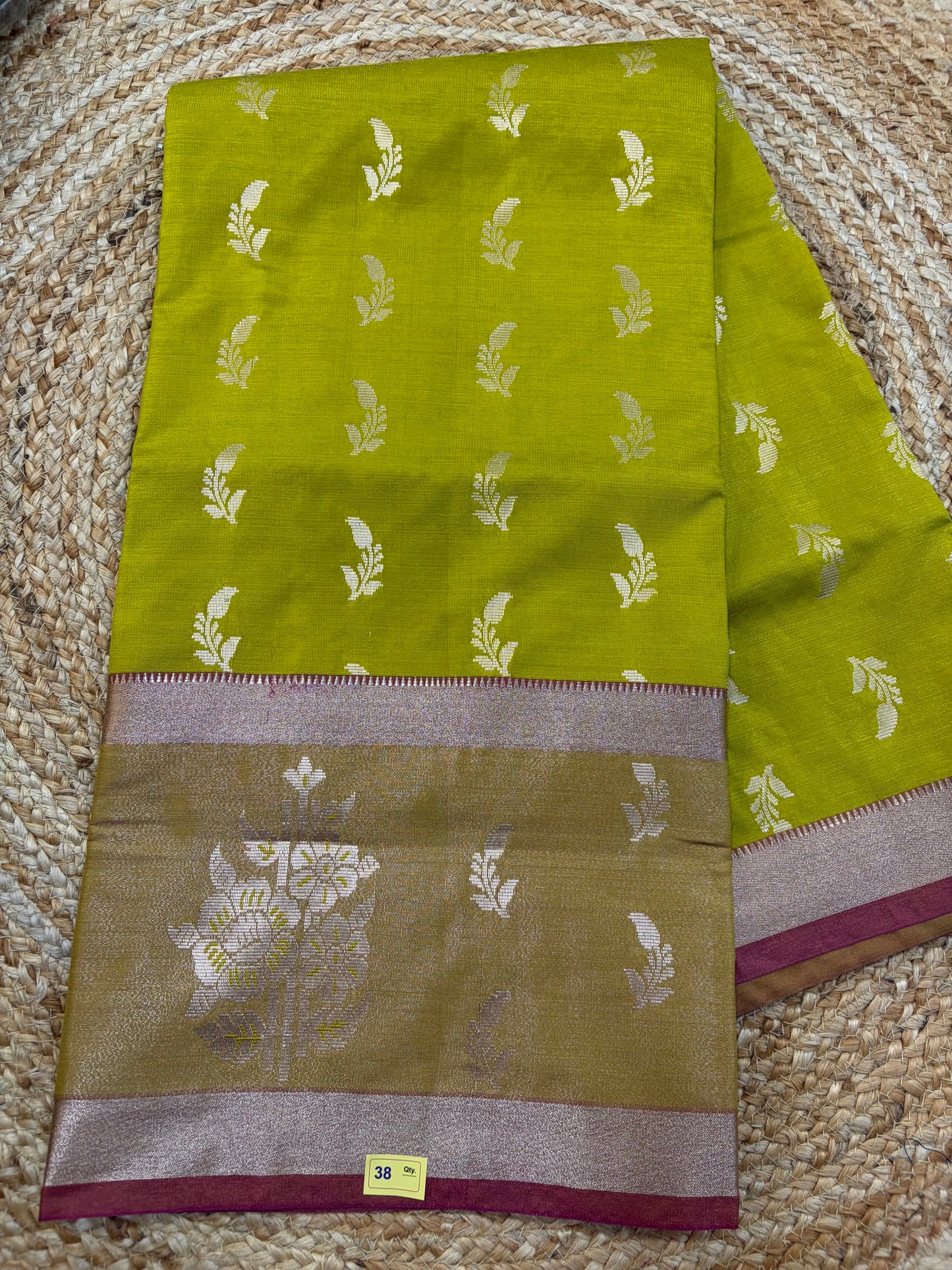 Semi Uppada Saree  B38