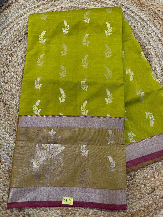 Semi Uppada Saree  B38