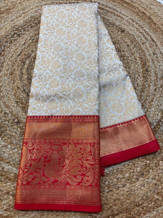 Semi Kanchi Pattu Saree