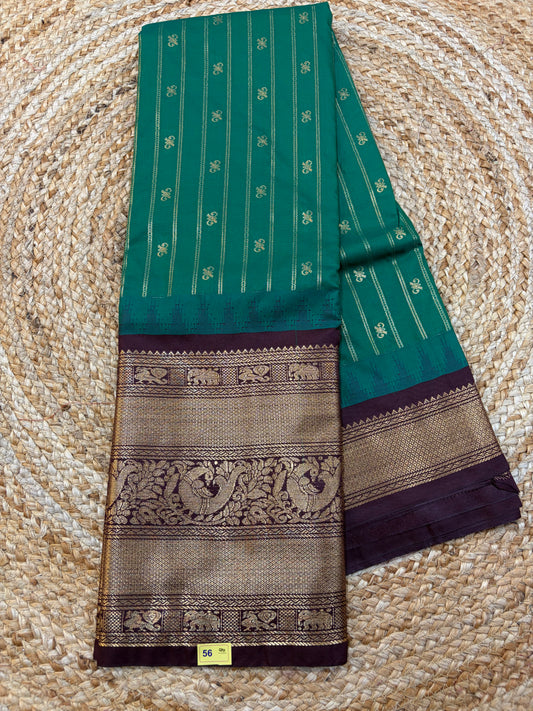Semi gadwal Silk Saree B56