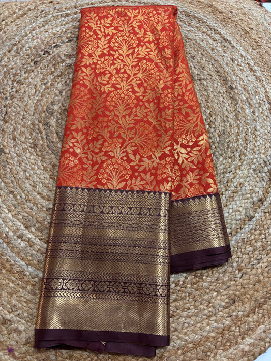 Semi Kanchi Pattu Saree
