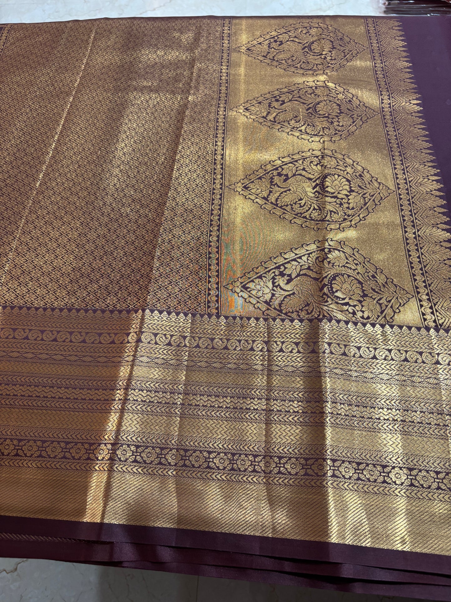 Semi Kanchi Pattu Saree