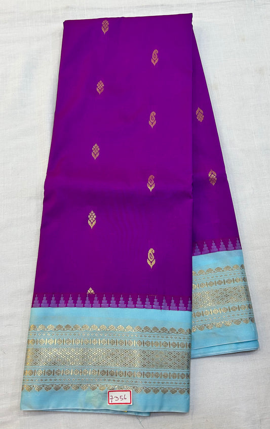 Semi Gadwal Silk Sareees