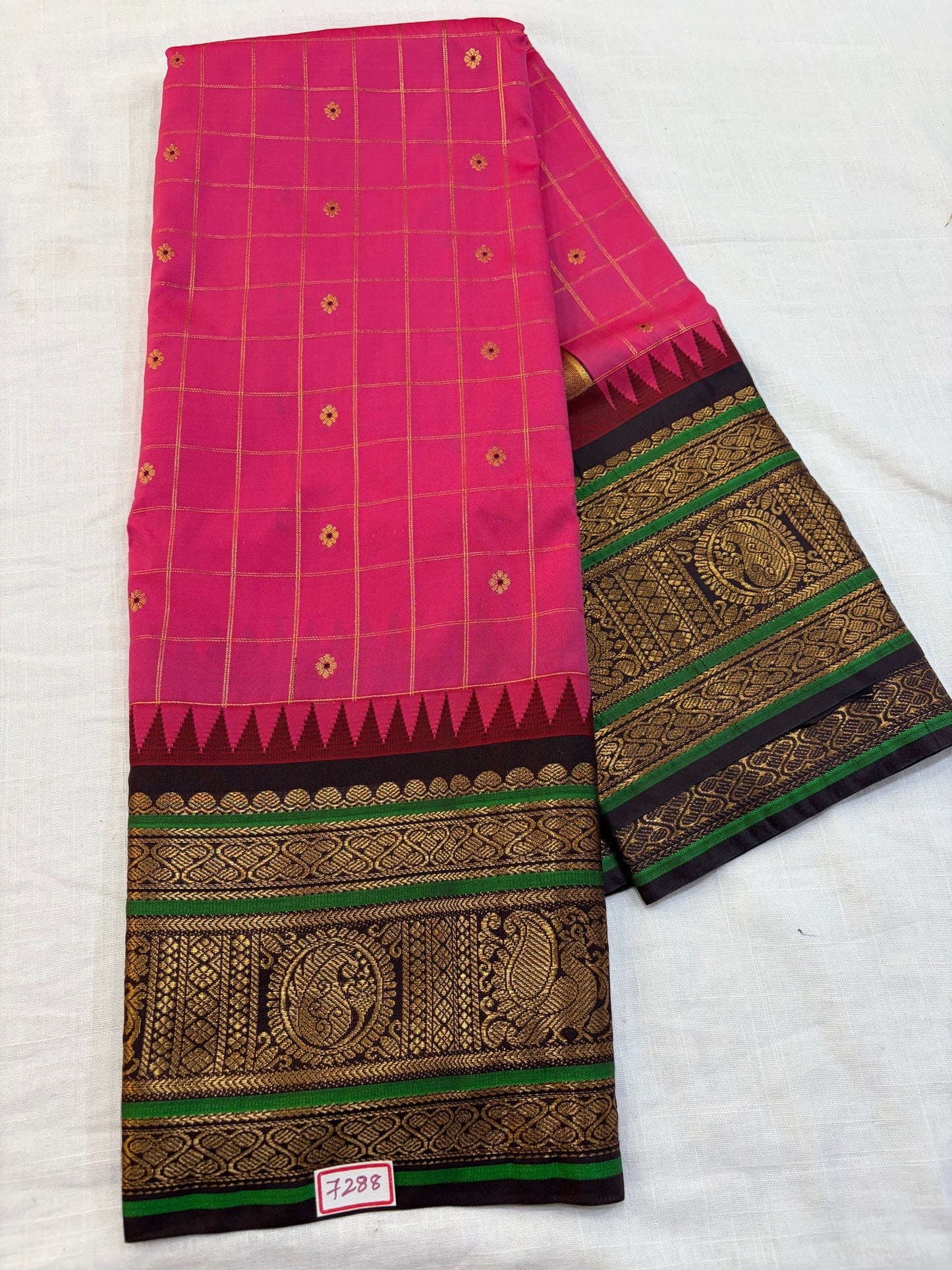 Semi Gadwal Gadwal saree