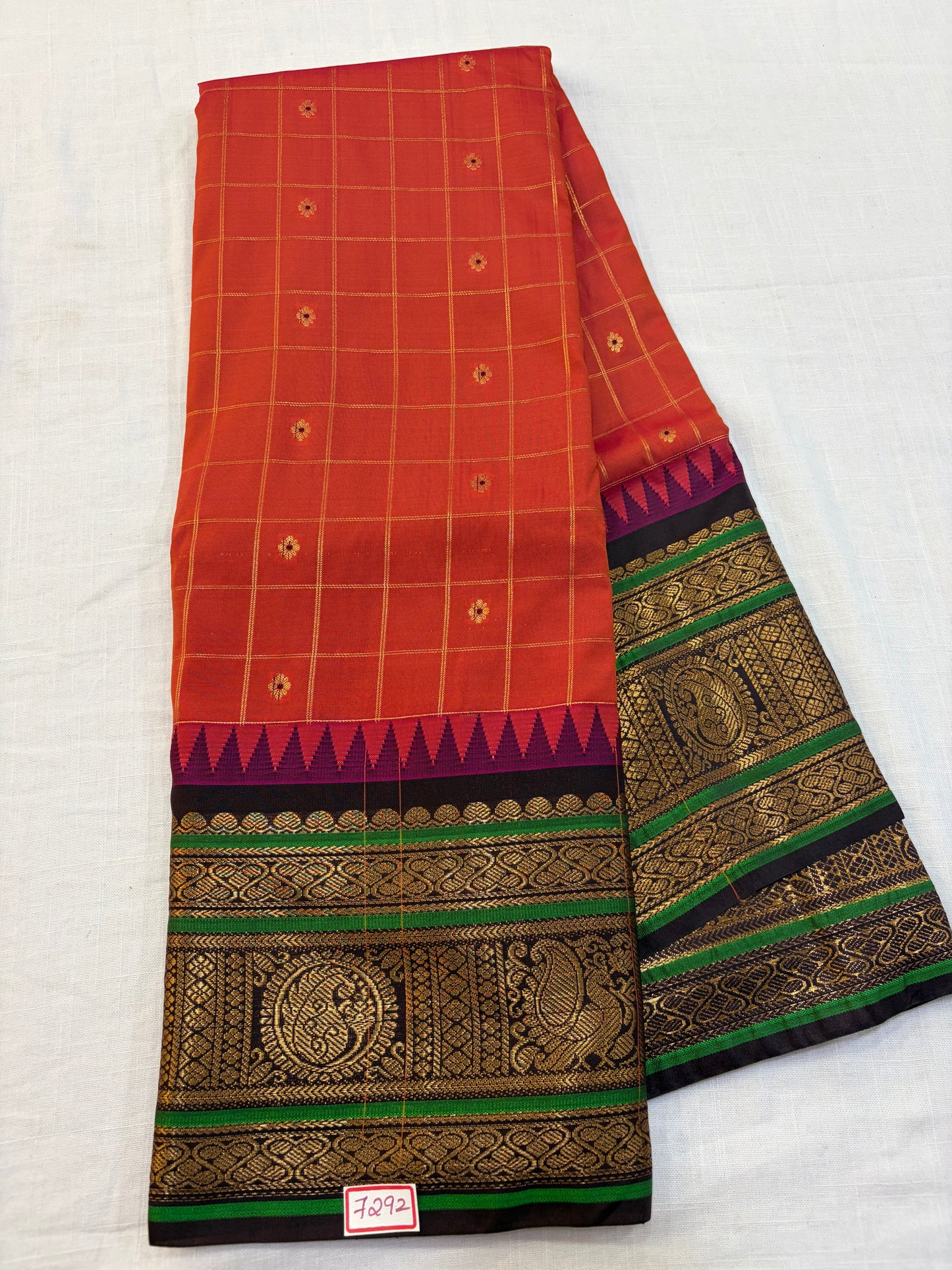 Semi Gadwal Gadwal Siilk saree