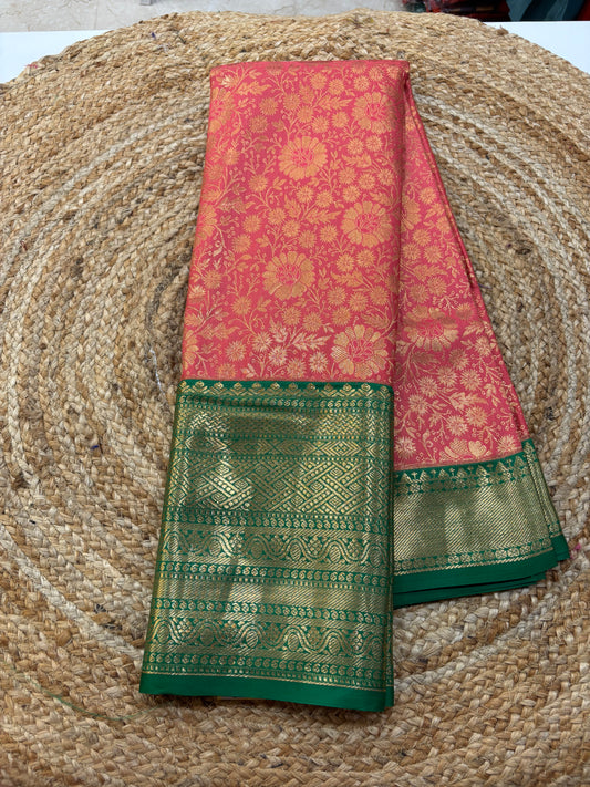 Semi Kanchi Pattu Saree