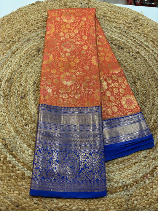 Semi Kanchi Pattu Saree