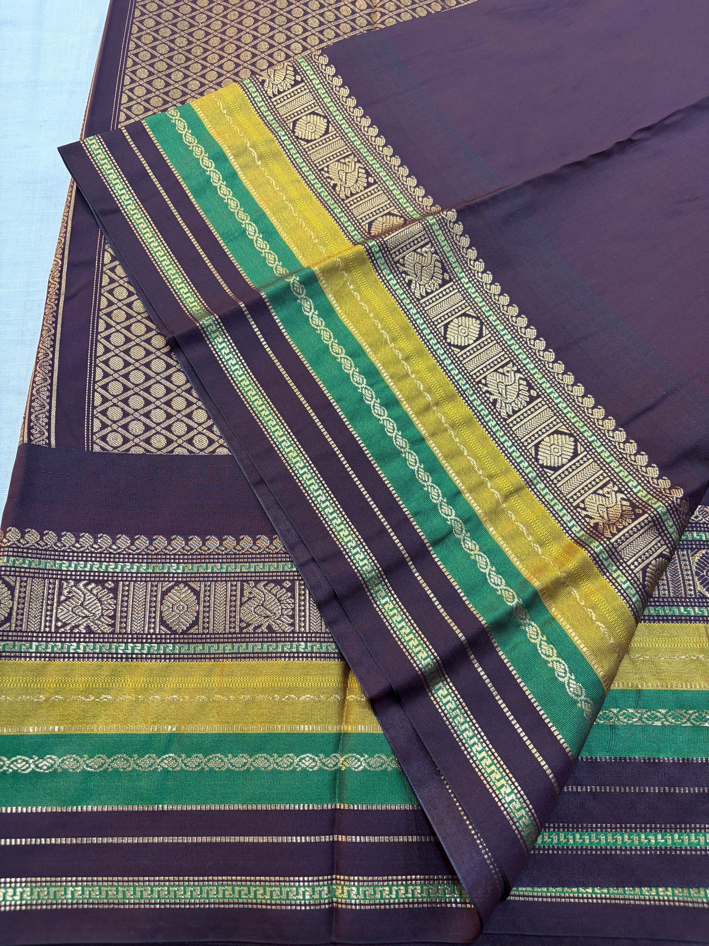 Semi Gadwal Silk Sareees