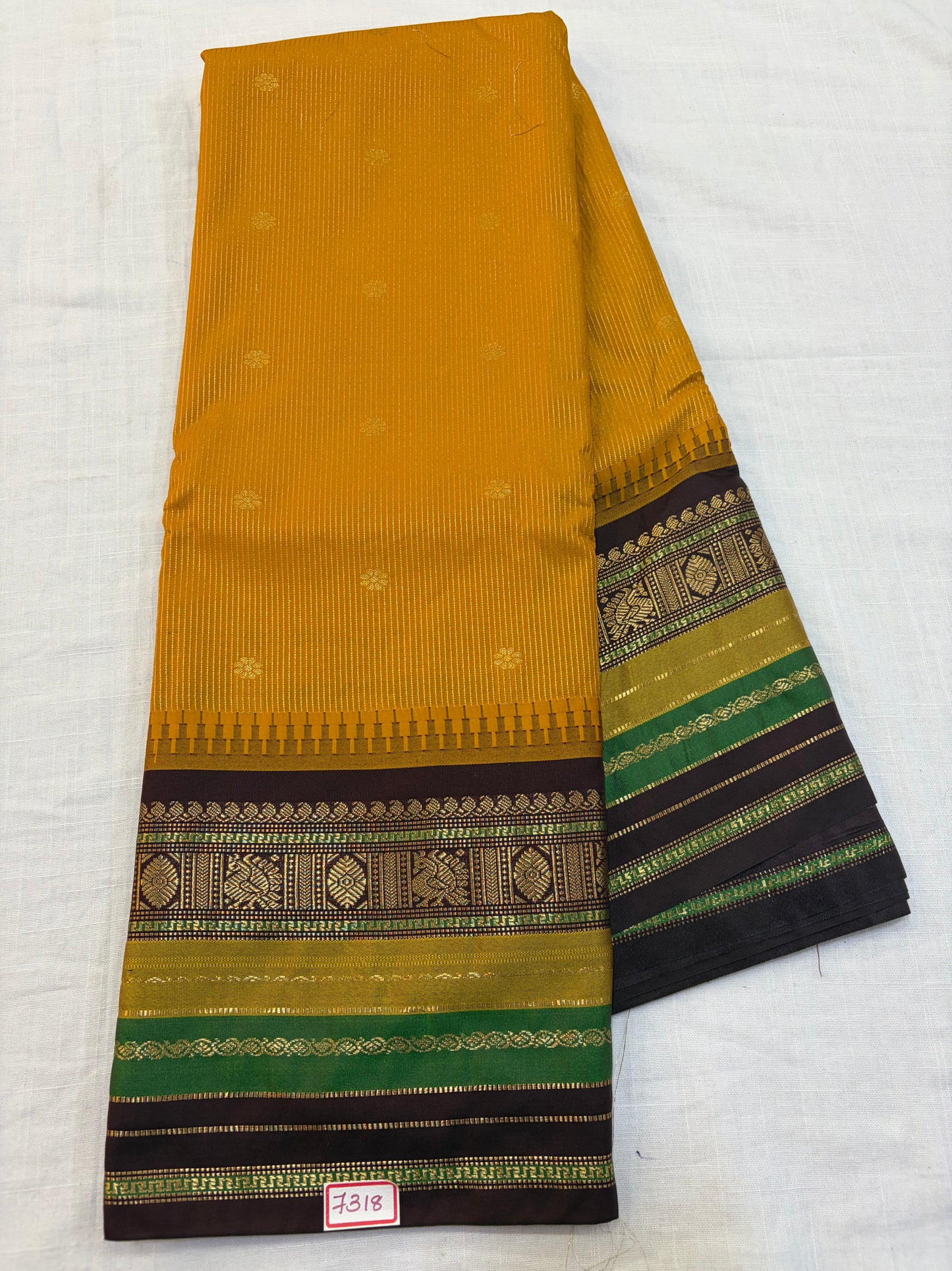 Semi Gadwal Silk Sareees