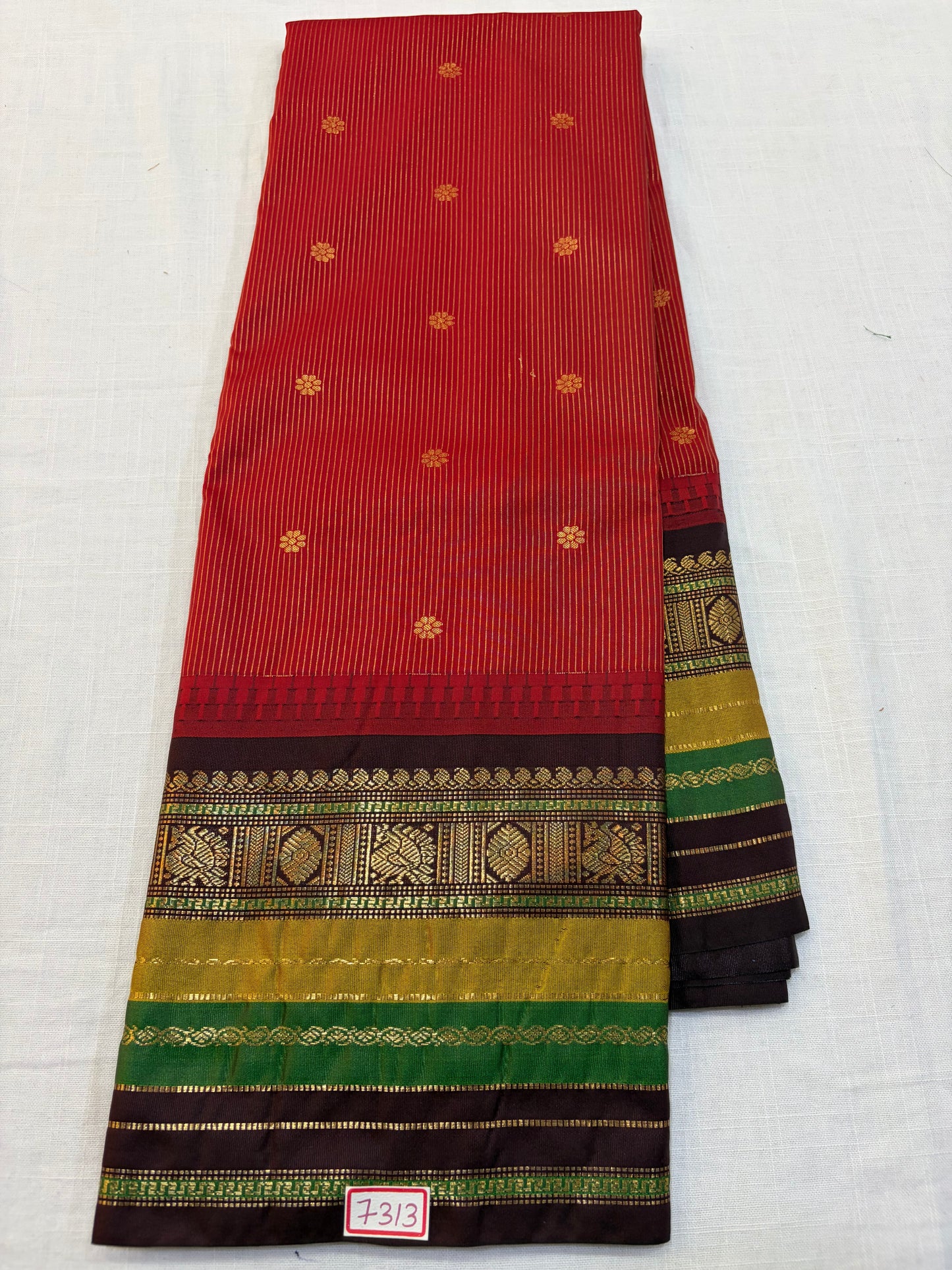 Semi Gadwal Silk Sareees