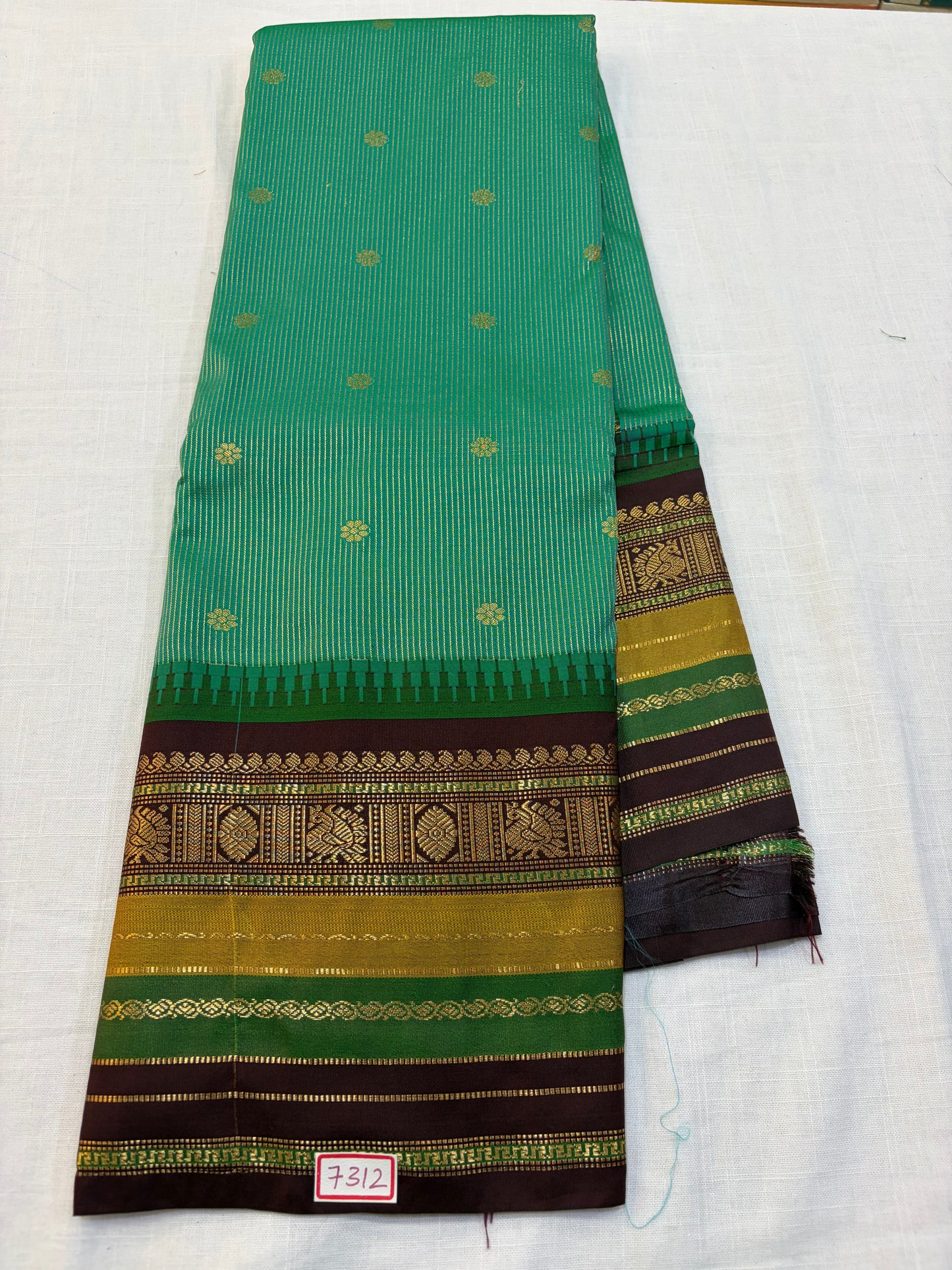 Semi Gadwal Silk Sareees
