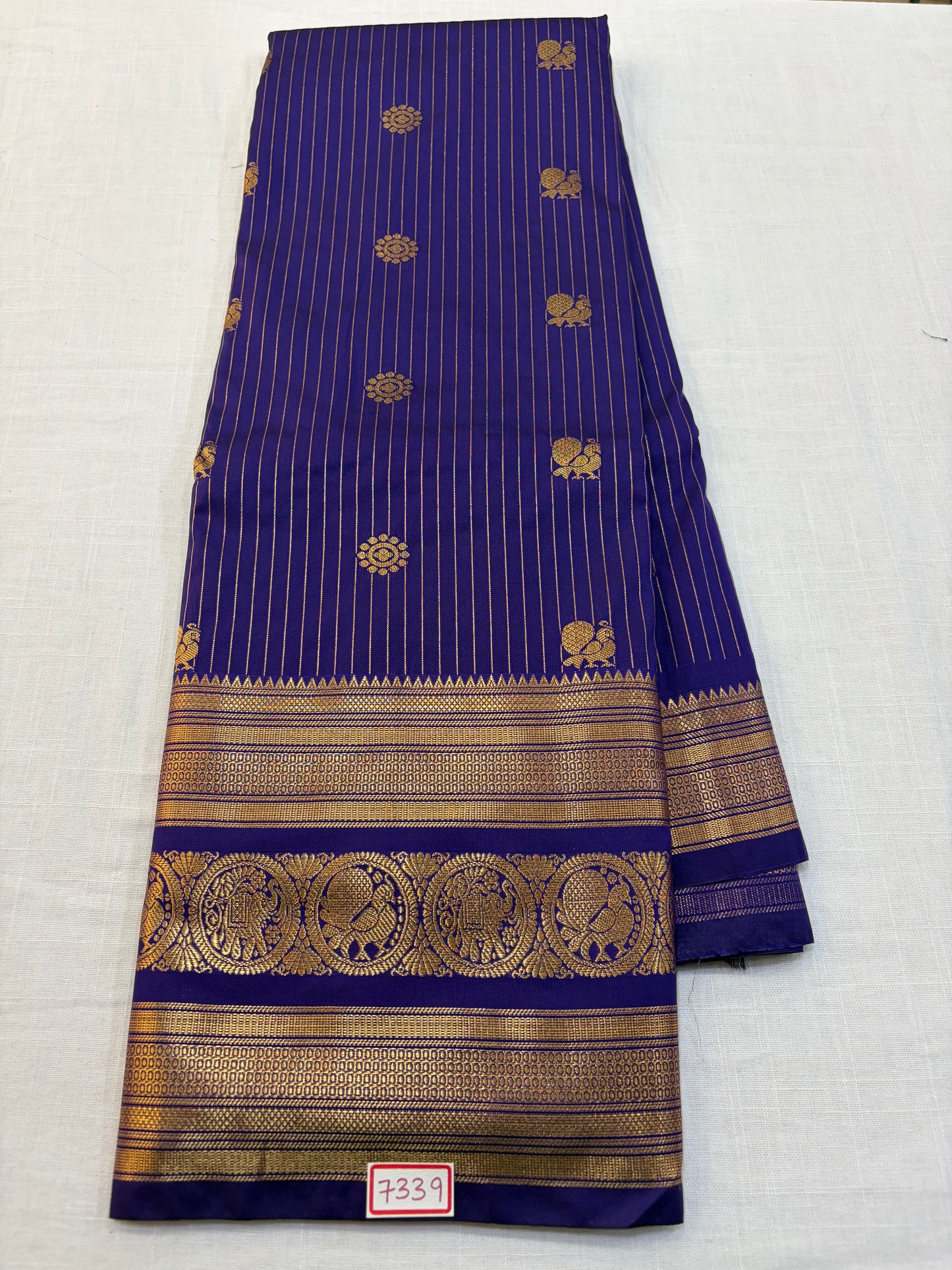 Semi Gadwal Silk Sareees
