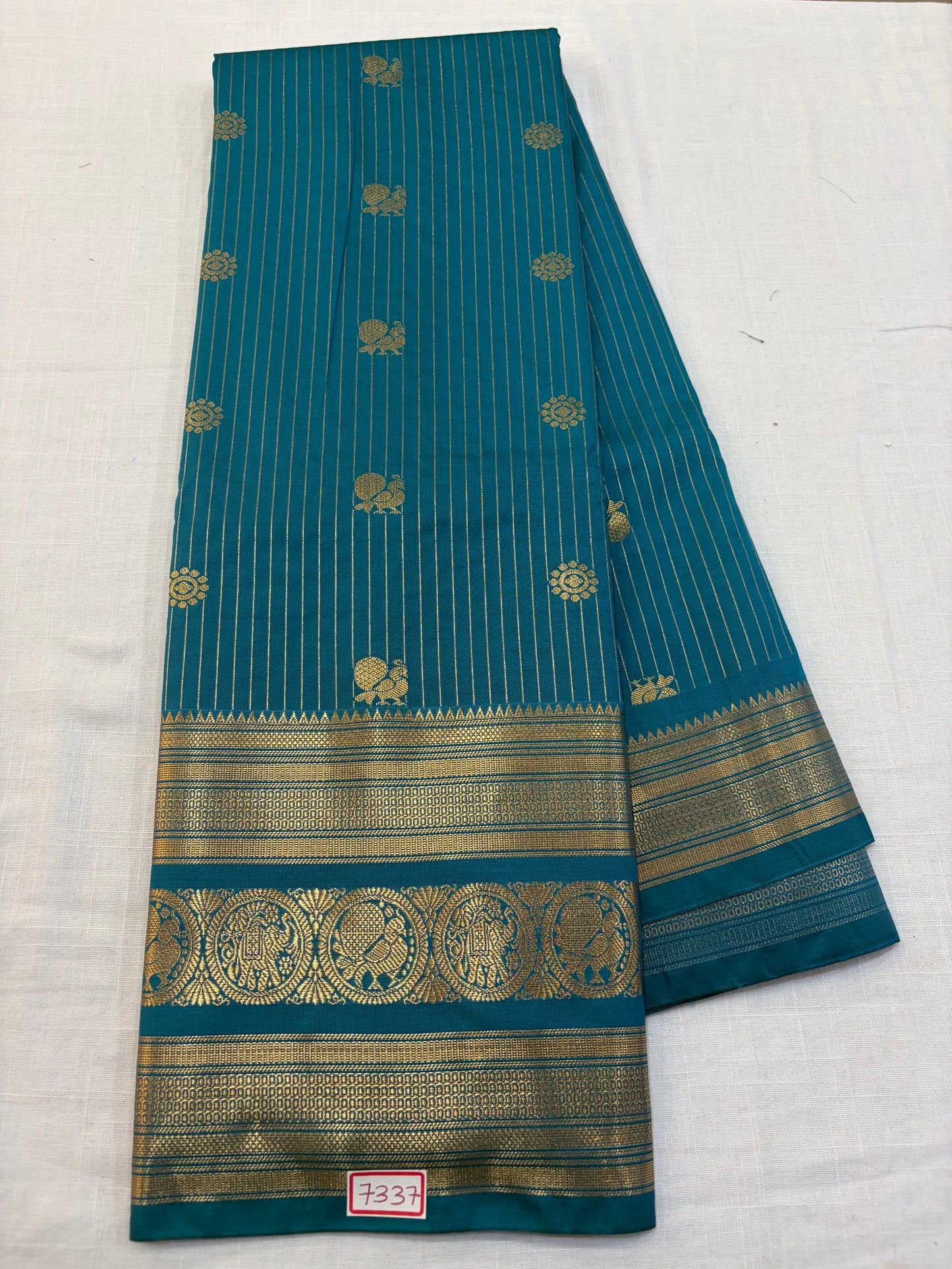 Semi Gadwal Silk Sareees