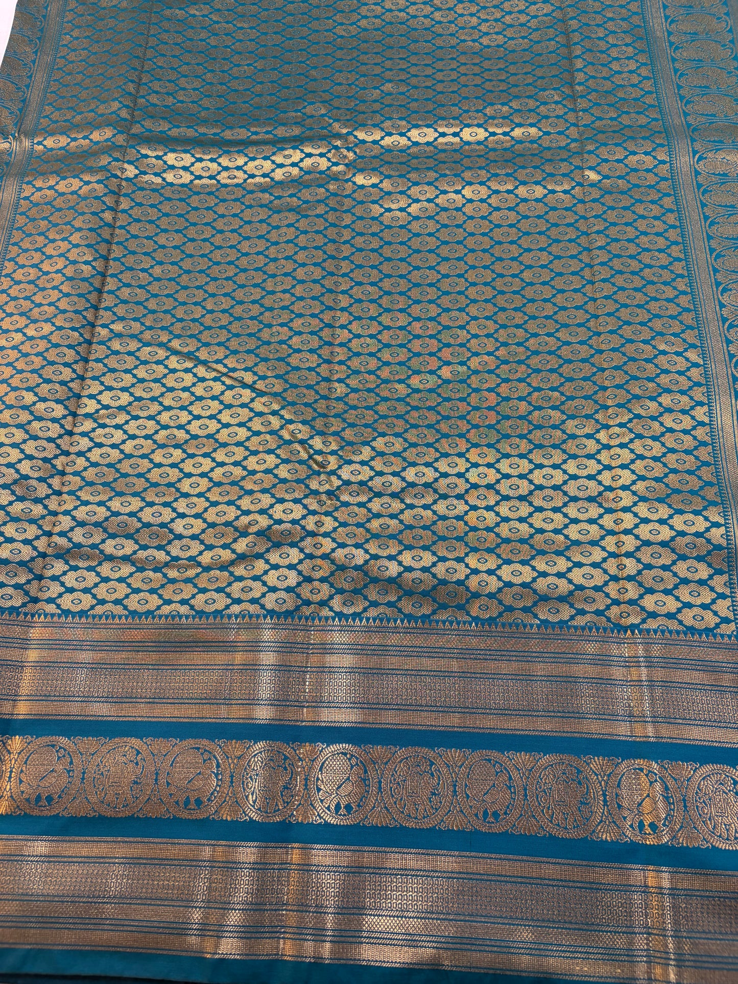 Semi Gadwal Silk Sareees