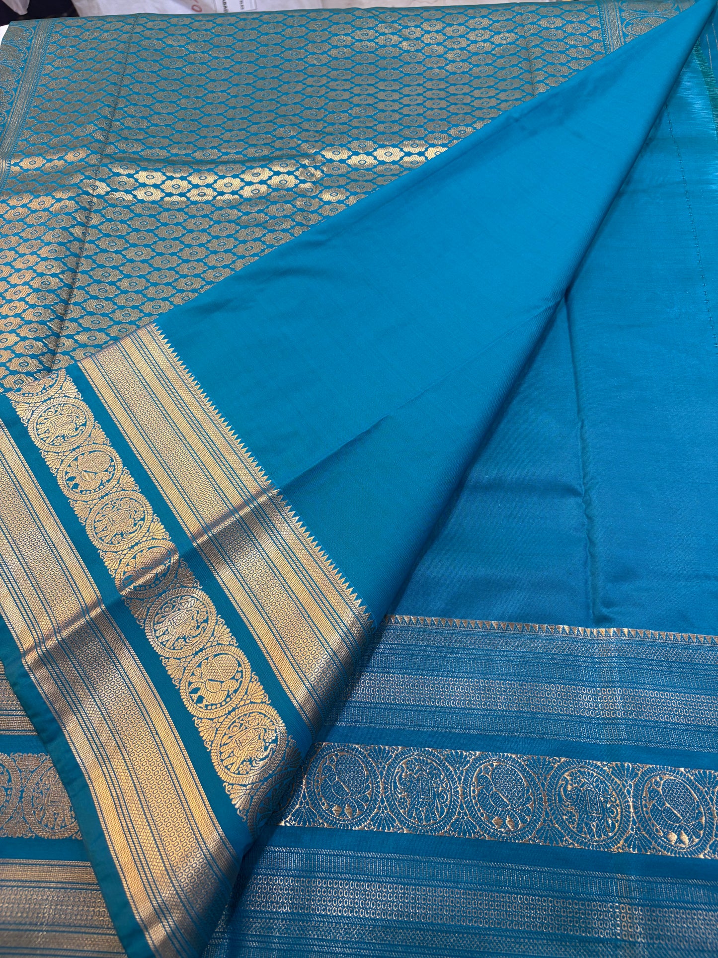 Semi Gadwal Silk Sareees