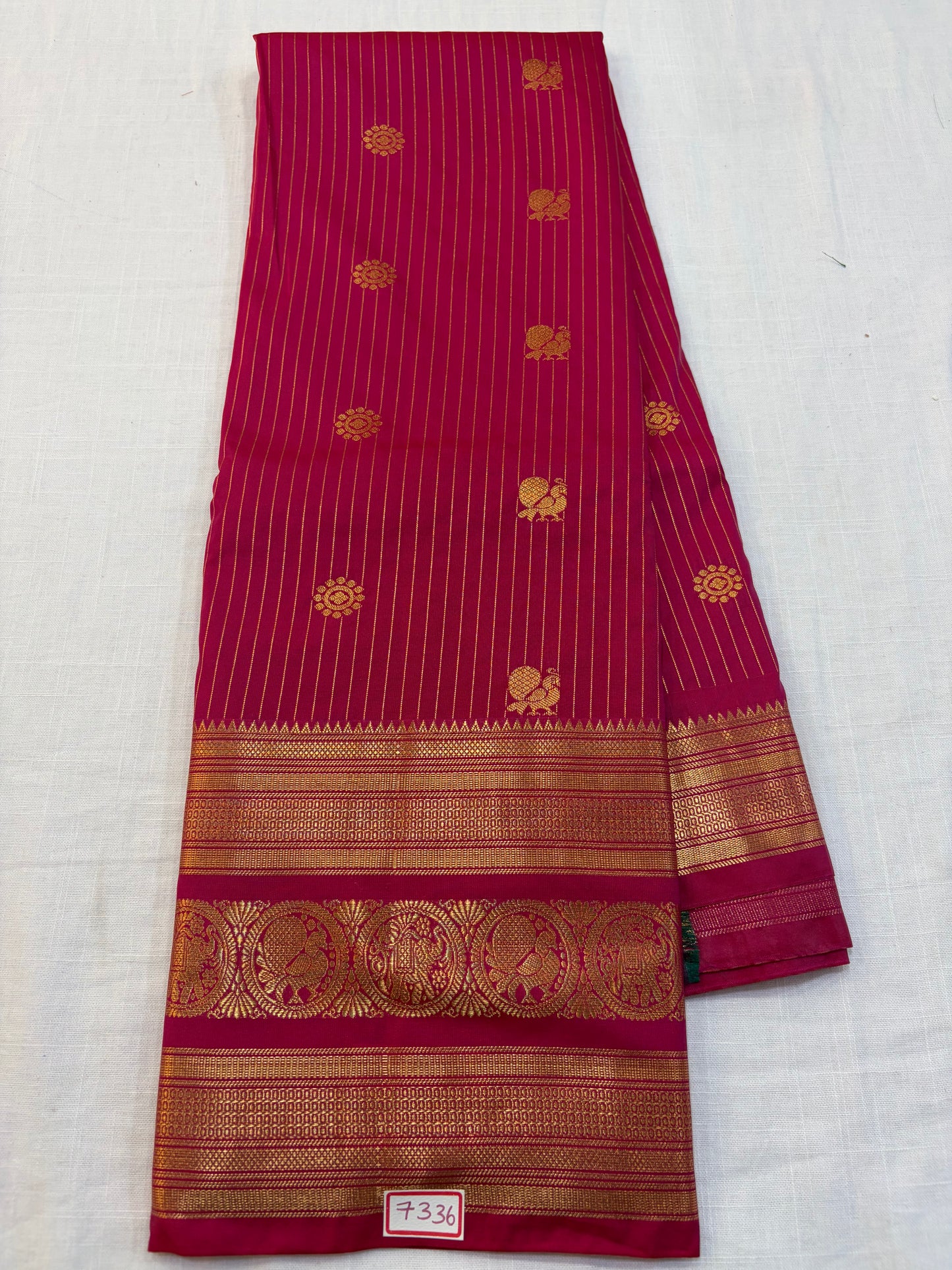 Semi Gadwal Silk Sareees