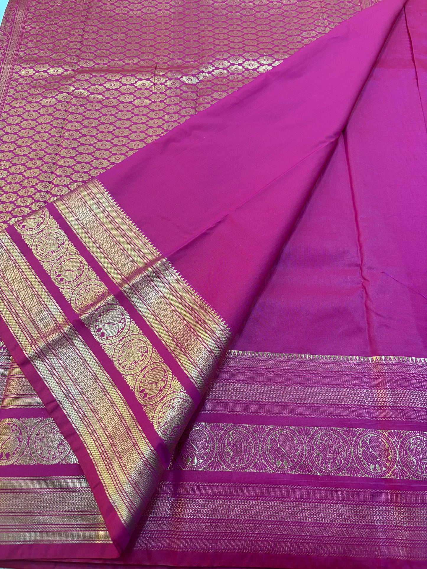 Semi Gadwal Silk Sareees