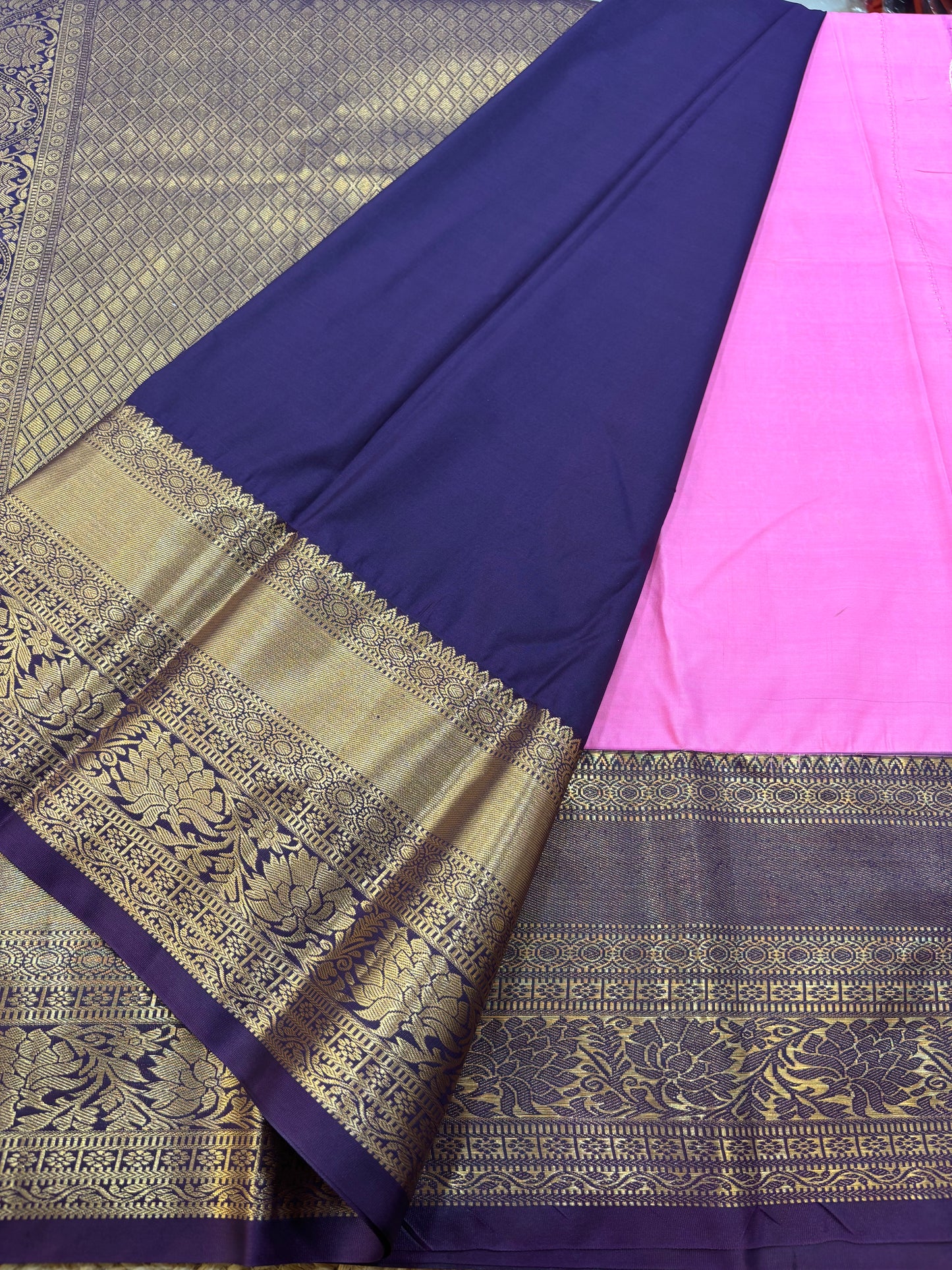 Semi Kanchi Pattu Saree