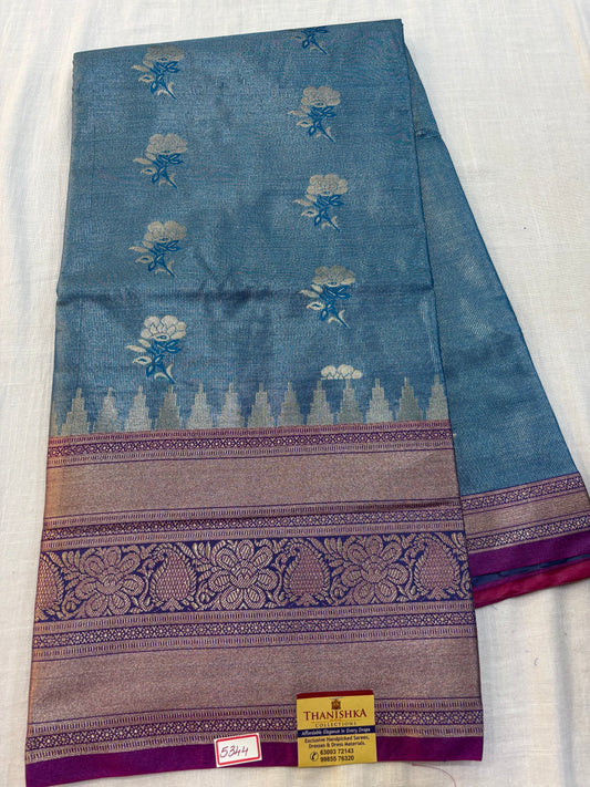 Tissue Semi Uppada Saree