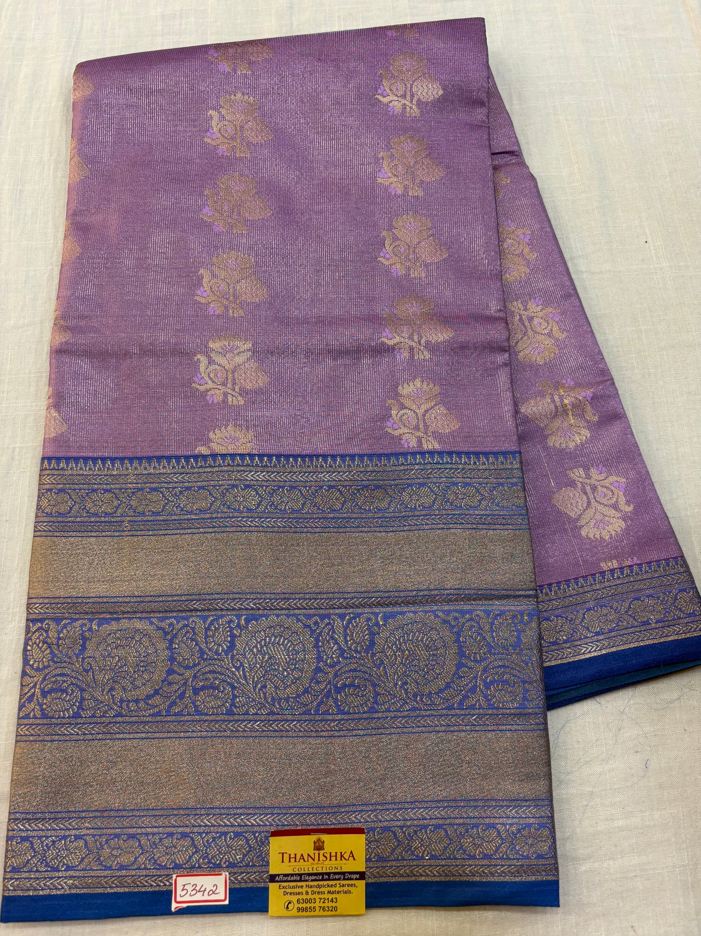 Tissue Semi Uppada Saree
