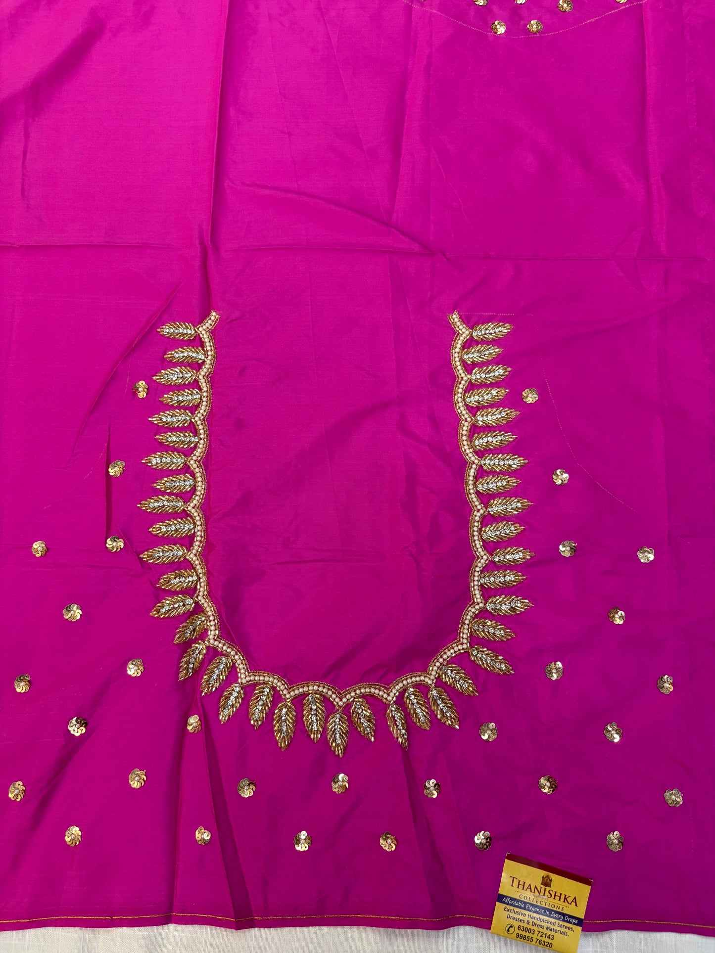 Bridal Maggam work Blouse