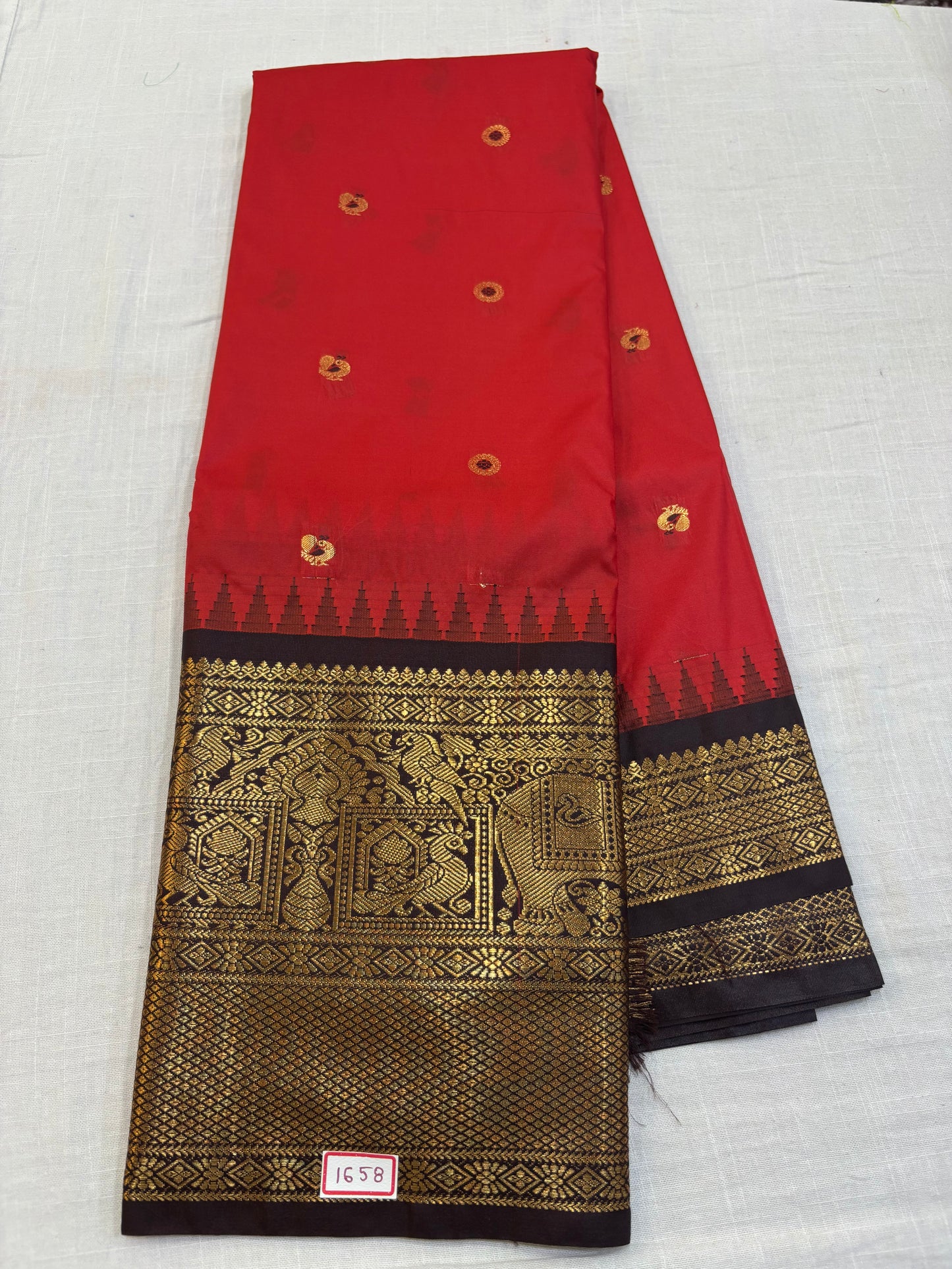 Semi gadwal saree
