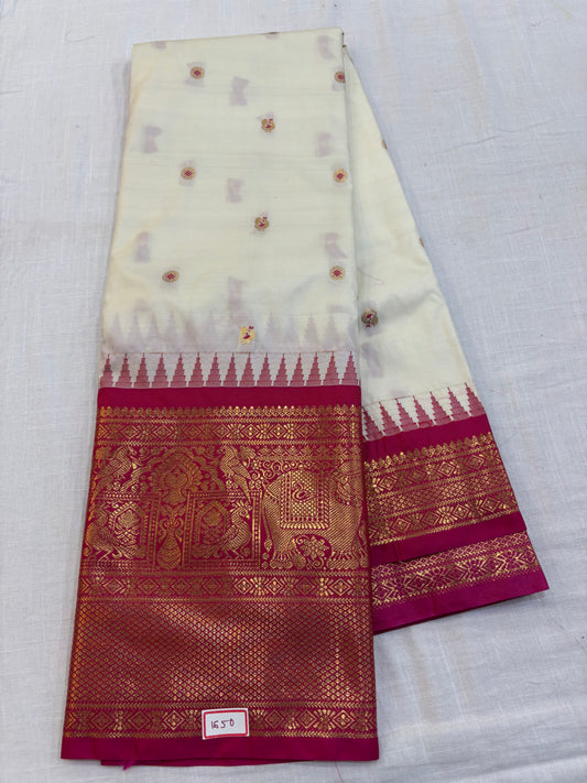 Semi Gadwal Saree