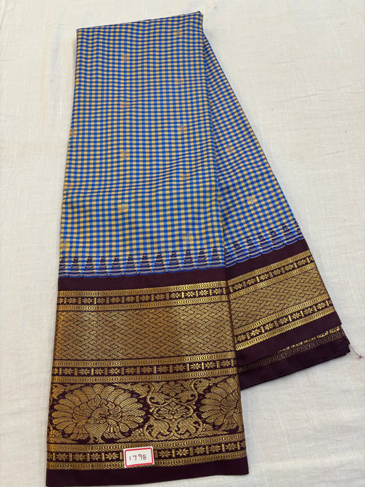 Semi Gadwal Sarees