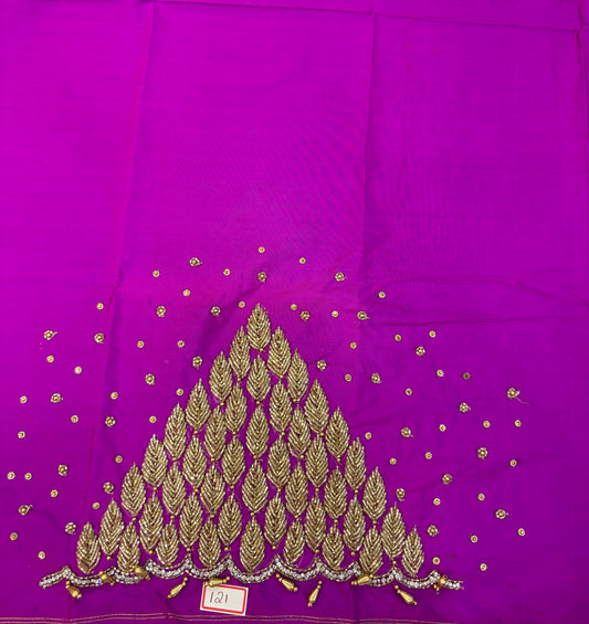 Bridal Maggam work Blouse
